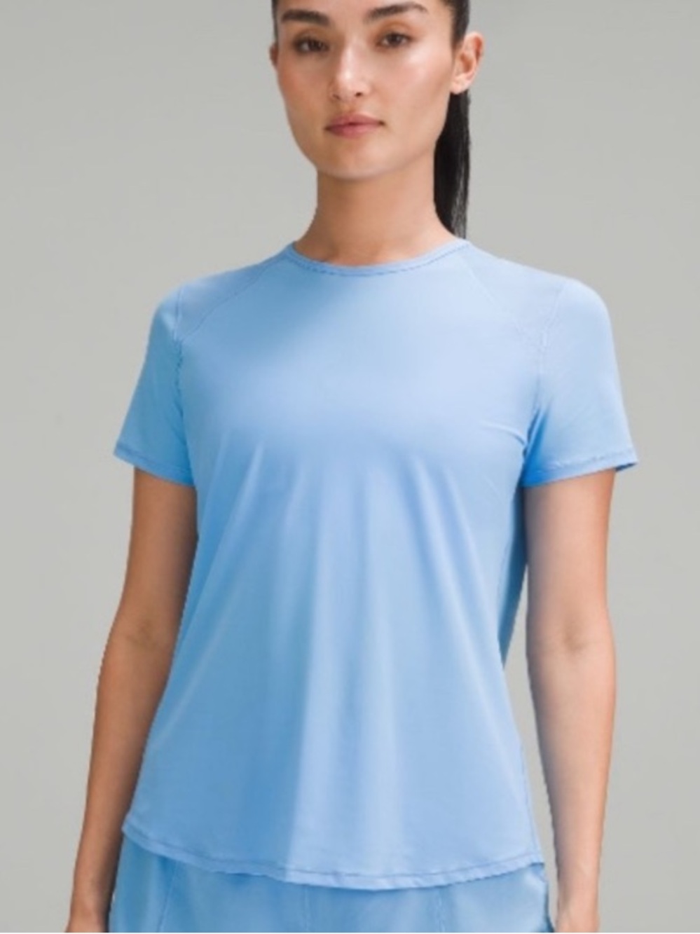 Lululemon Baby Blue Shirt